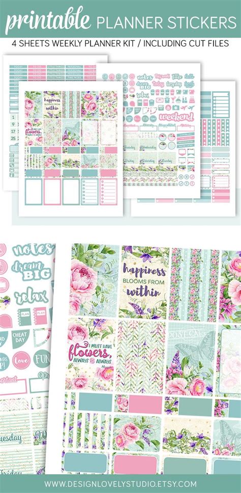 Hp Layout Nola Printable Happy Planner Stickers Weekly Planner Sticker