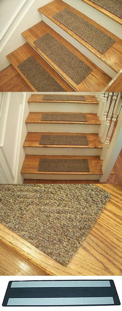 To check, do a small section first to. Premium Carpet Stair Tread Sets - Herringbone Beige Gray ...