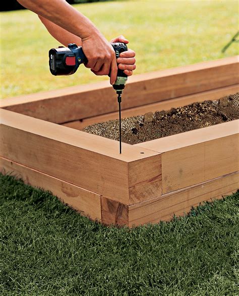 How To Build A Raised Planting Bed Raised Garden Beds Diy Diy Raised