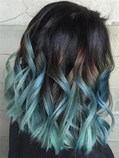 40 Fairy Like Blue Ombre Hairstyles Blue Ombre Hair Ombre Hair Color