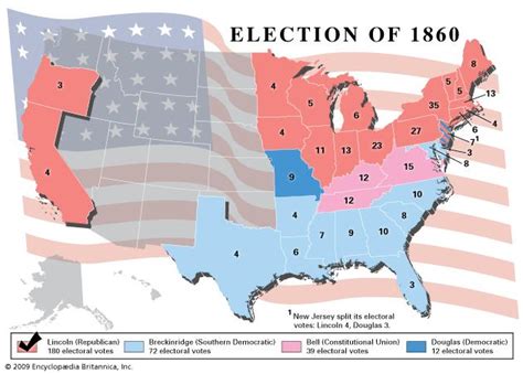 The citizens of the united states have elected 44 presidents in 57 elections since the constitution. United States presidential election of 1860 | United ...
