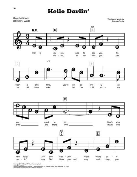 Do Your Ears Hang Low Sheet Music Traditional E Z Play Today