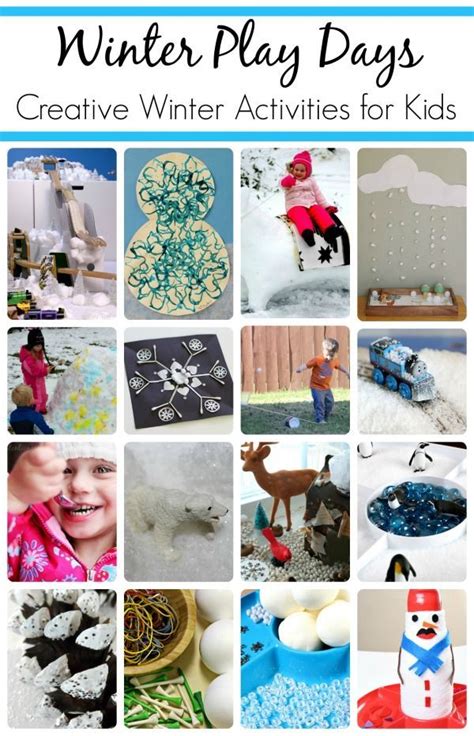 Winter Play Days Fun Winter Activities For Kids Winter Activities For