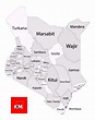 List Of All 47 Counties In Kenya, Counties Map and Their Headquarters ...