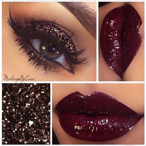 Love The Lip Color Eye Makeup Burgundy Lipstick Makeup