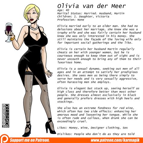 Olivia Bio By Karmagik Hentai Foundry