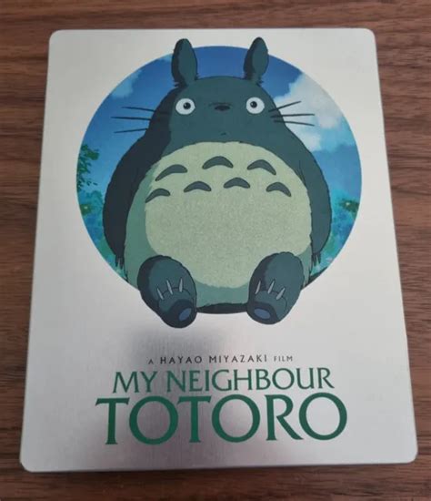 MY NEIGHBOUR TOTORO UK Steelbook Blu Ray Very Good Condition Studio Ghibli EUR