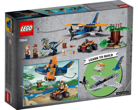 Lego Set 75942 1 Velociraptor Biplane Rescue Mission 2020 Jurassic World Rebrickable