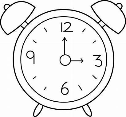 Alarm Clock Line Clip Sweetclipart