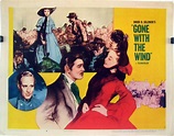 "GONE WITH THE WIND" MOVIE POSTER - "GONE WITH THE WIND " MOVIE POSTER