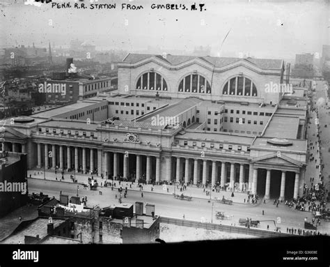 Penn Railroad Station In New York City Photo Taken From Gimbels