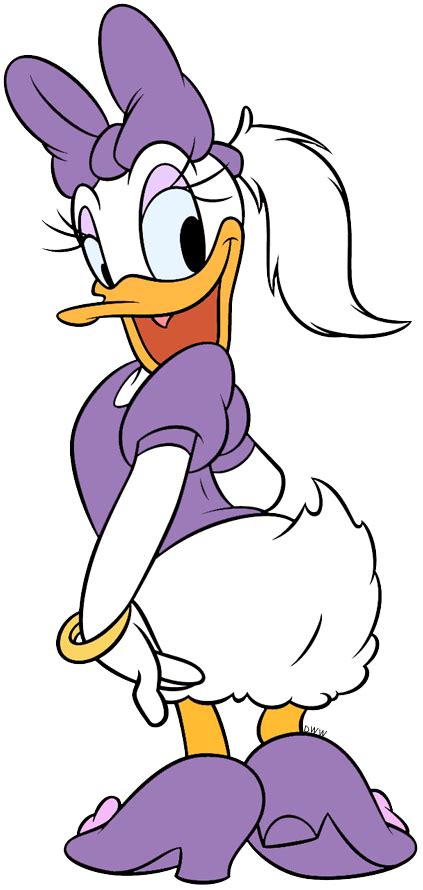 Person Talking Cartoon Daisy Duck Clip Art Bochicwasure