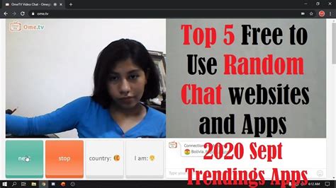 Top Random Video Chat Apps And Websites FREE To Use Random Chat Apps YouTube