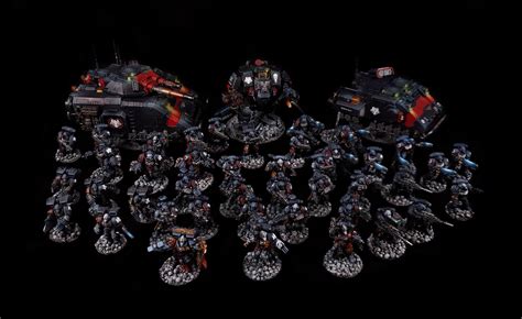 Finally Finished The Raven Guard Project Pics Of Each Squad In Details