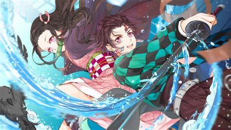 Demon Slayer Kimetsu No Yaiba Hd Wallpaper Background Image