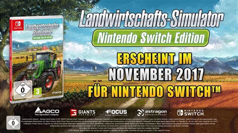 Landwirtschafts Simulator Nintendo Switch Edition Reveal Trailer De