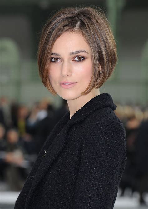 This bob for short hair features soft short layers that best compliment a round face. Graduated Bob Haircut - Trendy Short Hairstyles for Women ...