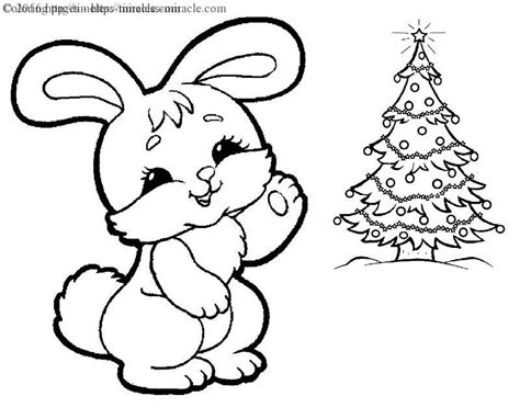 Bunny coloring page - timeless-miracle.com