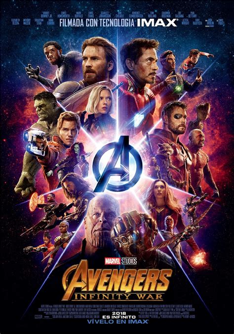 Infinity war being the most buzzed about 2018 release in the film geek realm, and a literal culmination of everything marvel has been building it's the literal definition of a teaser poster, revealing absolutely nothing more than what we already know: Poster IMAX Latino de AVENGERS INFINITY WAR ~ JPosters