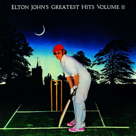 Album Covers Elton John Greatest Hits Volume Ii 1976 Album Poster