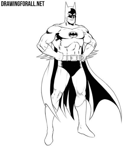 This will serve as a guide for sketching batman's face. How to Draw Batman