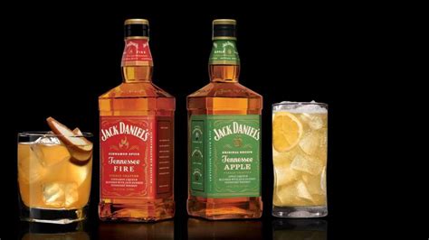 Jack Daniels Whisky Dois Novos Sabores Fire E Apple