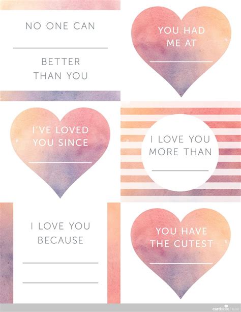 6 Best Images Of For Him Printable Love Notes Free Printable Love