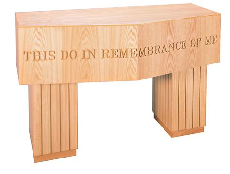 Woerner 3707 Communion Table Multiple Wood Finis Cokesbury