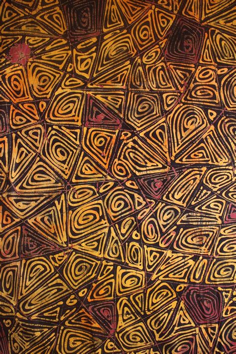 Abstract Earthy African Batik 5 Yards Urbanstax