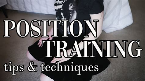 Bdsm 101 Position Training Slave Positions And Techniques Youtube