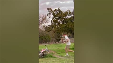 Kid Crashes Dirt Bike Surron Youtube
