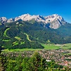 Garmisch Partenkirchen Zugspitze - die Stadt im Überblick