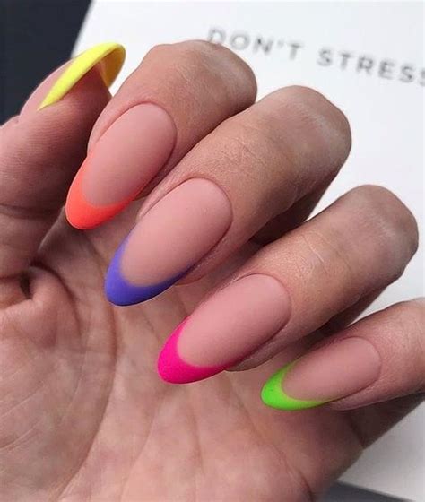 29 Colored French Tip Nails To Boost Your Manicure Belletag