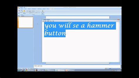 How To Put A Youtube Video On Powerpoint 2007 Youtube
