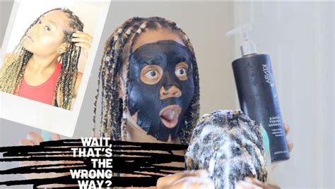 How To Shampoo Knotless Box Braids And Control Frizz