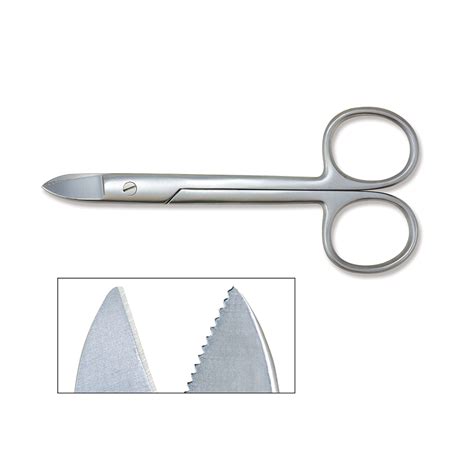 Serrated Trimming Scissors Value Rx Inc