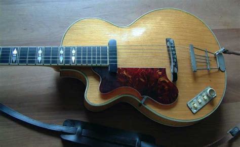 1960 hofner 127 club electric guitar