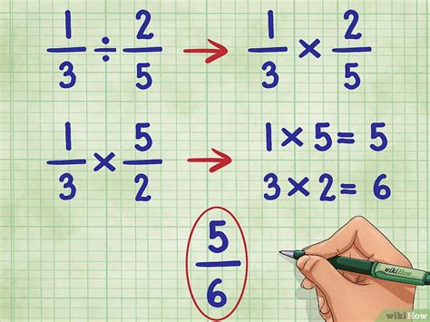 Cómo Dividir Fracciones Entre Fracciones 12 Pasos