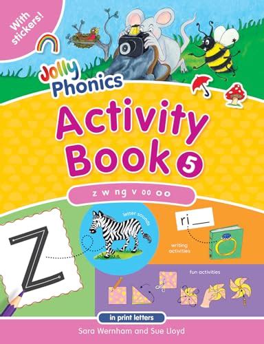Jolly Phonics Activity Book In Print Letters 5 Jolly Phonics