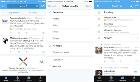 Twitter Updates Android And Ios Apps With New Search Filters Trend
