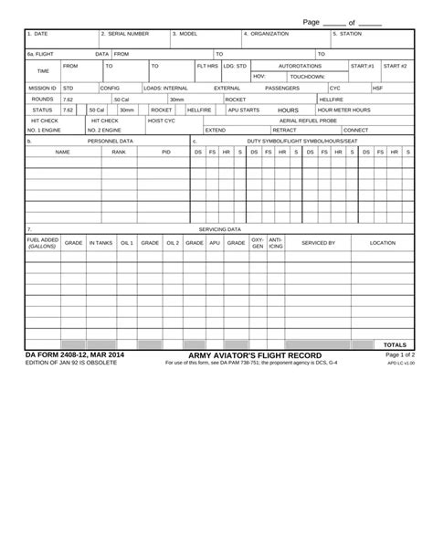 Da Form 2408 12 ≡ Fill Out Printable Pdf Forms Online