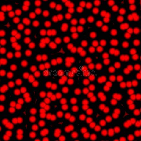 Abstract Blood Red And Black Background Red Blood Cells Stock