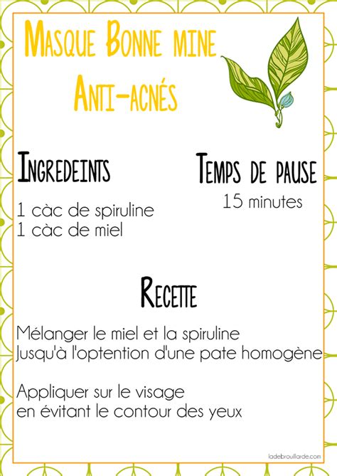 J'espère que tu vas bien ^^. masque visage anti bouton