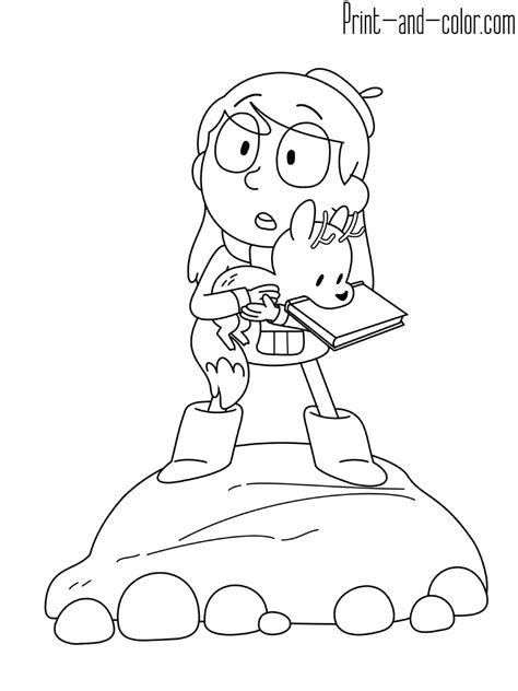 Hilda Coloring Page Print And Coloring Home