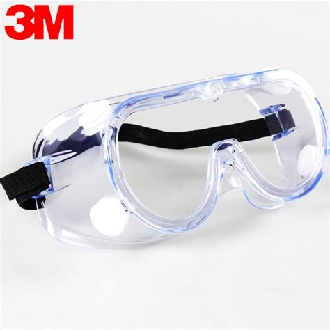 3m 1621 Anti Impact Anti Chemical Splash Safety Goggles Economy Clear Lens Eye Protection Dust