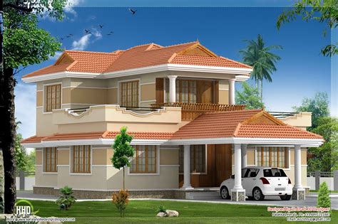 4 Bedroom Kerala Model Villa Elevation Design Kerala Home Design And