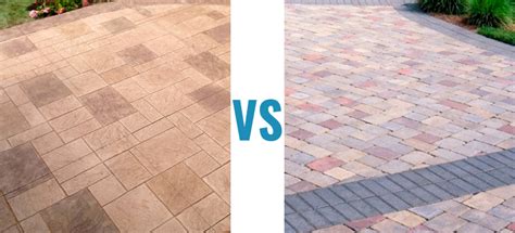 Stamped Concrete Vs Pavers Which Offers The Best Value For Money
