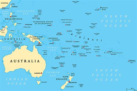 Continents By Number Of Countries Worldatlas