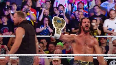 Seth Rollins Wins The Intercontinental Championship At Wwe Summerslam