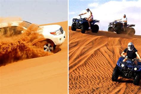 4 In 1 Paket Dubai Halbtägige Wüstensafari Abenteuertour Mit Atv Quad